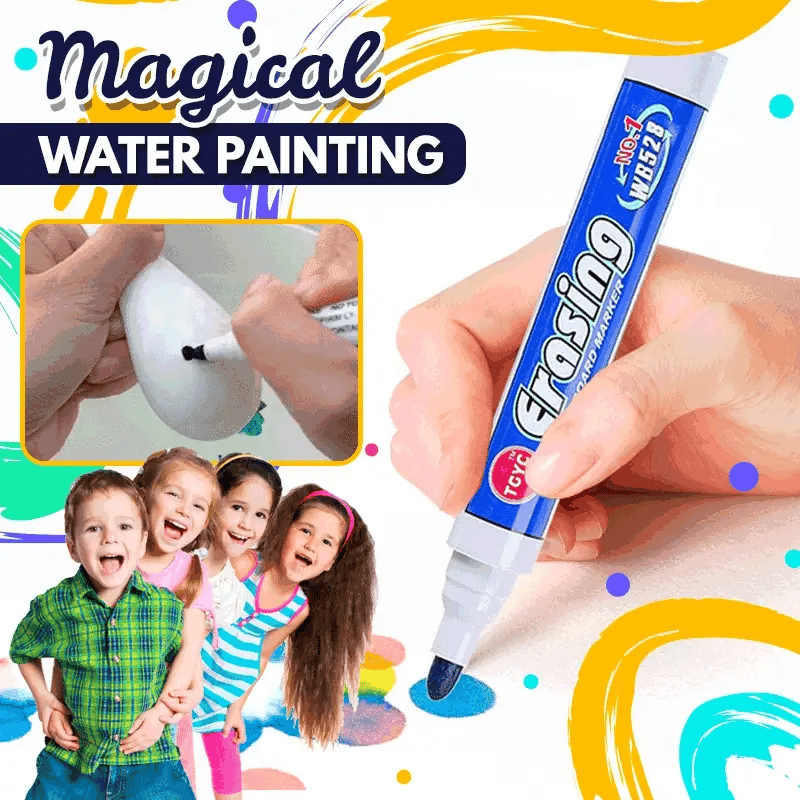 Magical Floating Water Painting Kit with Spoon (12 Markers)