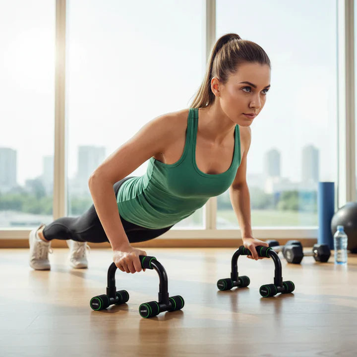 H-Shaped Non-Slip Push-Up Stands - Home Exercise Equipment