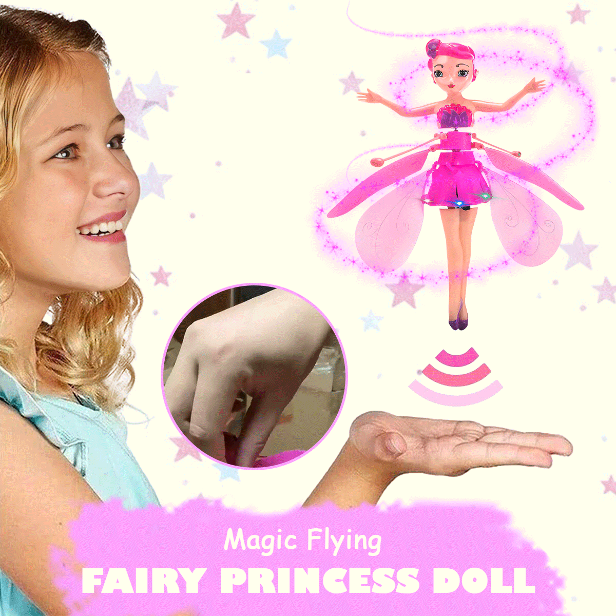 Magical Flying Fairy Princess Doll