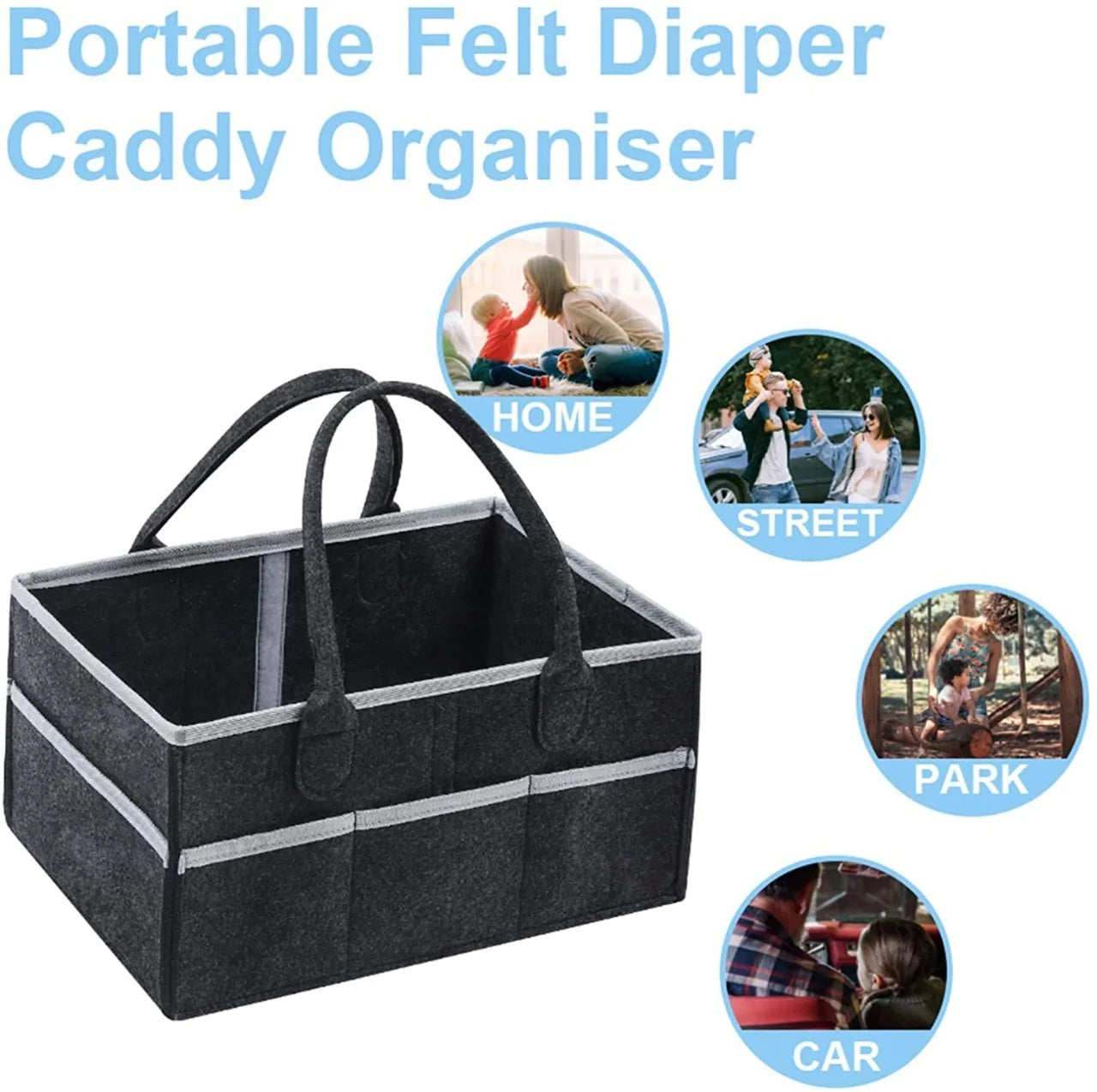 Baby Caddy Diaper Organizer Bag