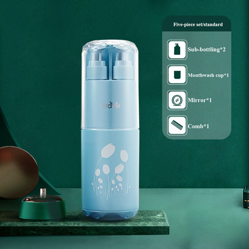 8-in-1 Minimalist Travel Toiletry Set